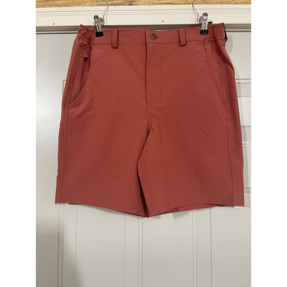 Drake Clothing Company Shorts Mens‎ Small Rust Red Excellent Performance Stretch